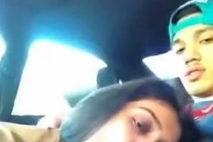 Indian Girl Giving Oral Pleasure In A Car On Txxx.com